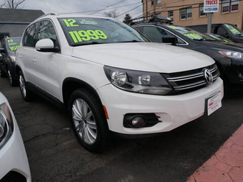 2012 Volkswagen Tiguan for sale at M & R Auto Sales INC. in North Plainfield NJ
