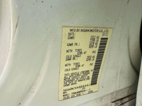 2012 Nissan Armada Platinum