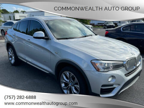 2017 BMW X4 for sale at Commonwealth Auto Group in Virginia Beach VA