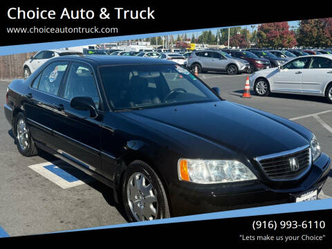 2004 Acura RL for sale at Choice Auto & Truck in Sacramento CA