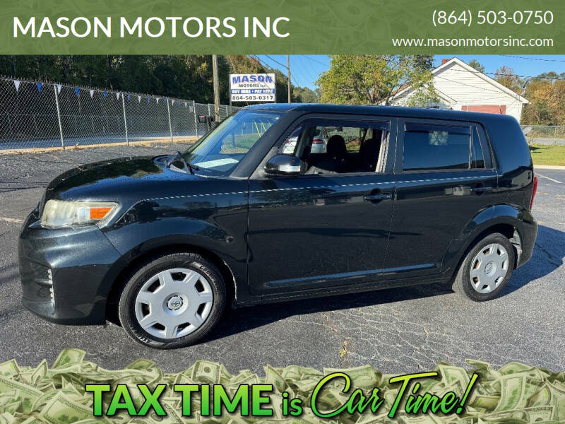 2014 Scion xB for sale at MASON MOTORS INC in Spartanburg SC
