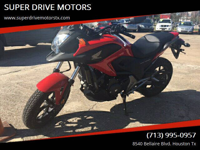 2014 Honda Nc700 for sale at SUPER DRIVE MOTORS in Houston TX