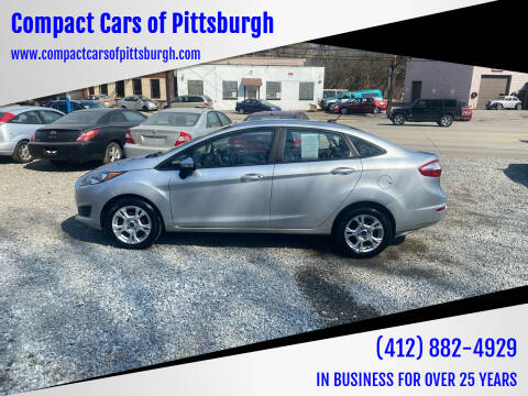 2015 Ford Fiesta for sale at Compact Cars of Pittsburgh in Pittsburgh PA