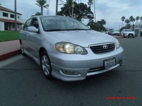 2008 Toyota Corolla for sale at OCEAN AUTO SALES in San Clemente CA