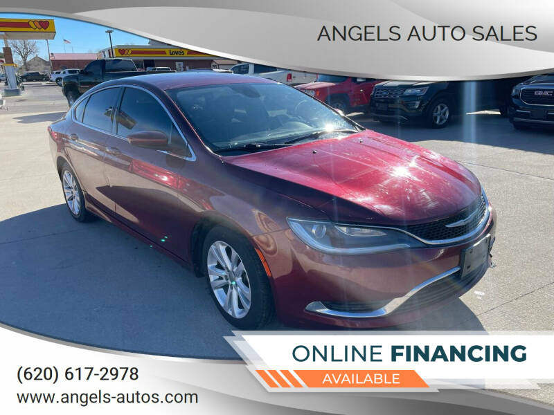 2015 Chrysler 200 for sale at Angels Auto Sales in Great Bend KS