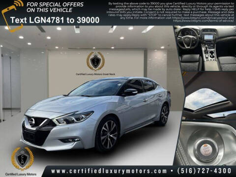 2017 Nissan Maxima for sale at Certified Luxury Motors in Great Neck NY
