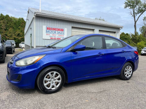 2014 Hyundai Accent for sale at HOLLINGSHEAD MOTOR SALES in Cambridge OH