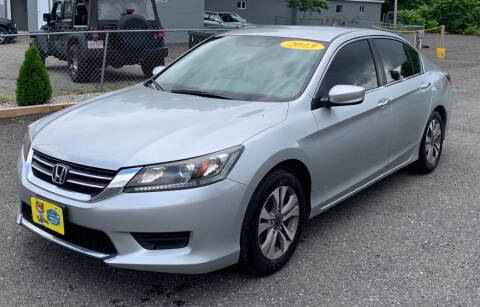 2013 Honda Accord for sale at BORGES AUTO CENTER, INC. in Taunton MA