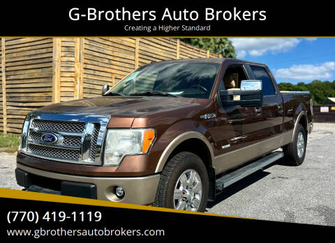 2011 Ford F-150 for sale at G-Brothers Auto Brokers in Marietta GA