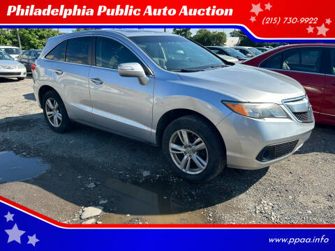 2013 Acura RDX for sale at Philadelphia Public Auto Auction in Philadelphia PA