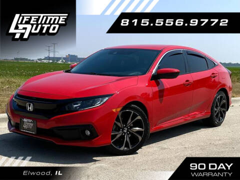 2020 Honda Civic for sale at Lifetime Auto in Elwood IL