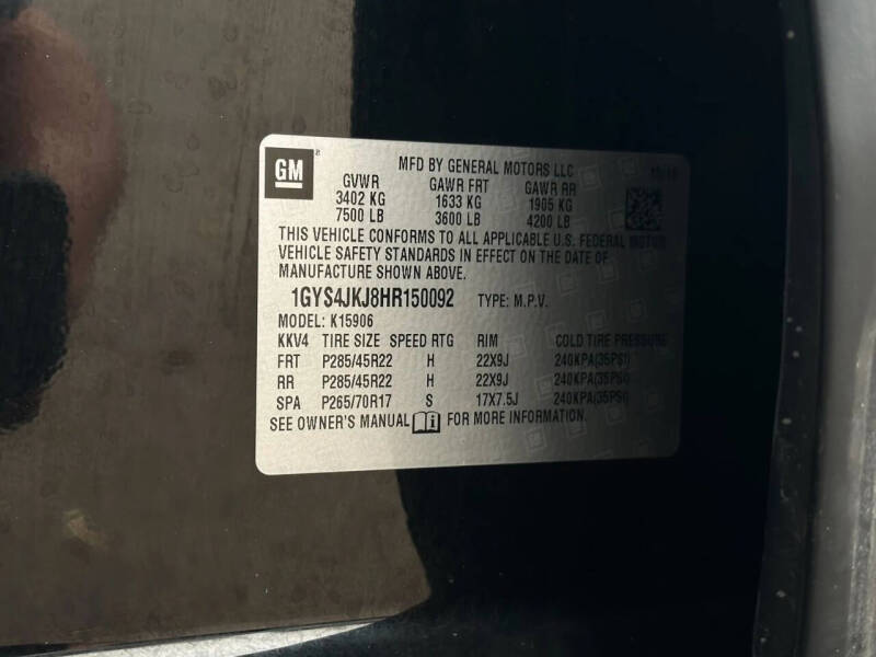 2017 Cadillac Escalade ESV Premium Luxury