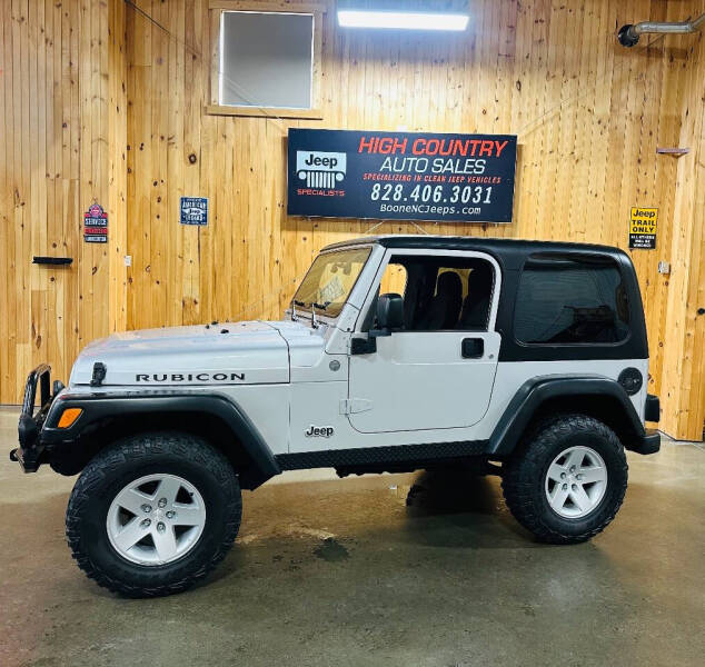 2004 Jeep Wrangler for sale at Boone NC Jeeps-High Country Auto Sales in Boone NC