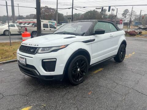 2017 Land Rover Range Rover Evoque Convertible for sale at Atlanta Fine Cars in Jonesboro GA