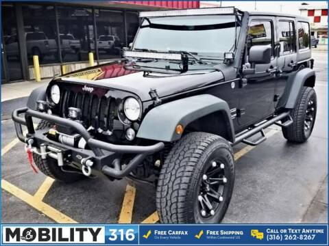 2015 Jeep Wrangler Unlimited for sale at Affordable Mobility Solutions, LLC - Standard Vehicles in Wichita KS