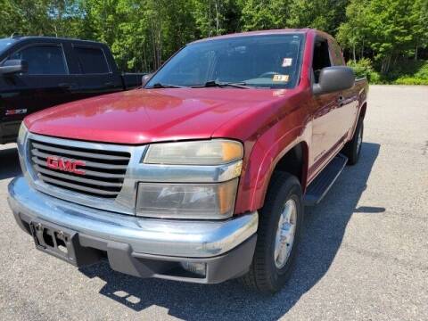 2004 GMC Canyon for sale at TTC AUTO OUTLET/TIM'S TRUCK CAPITAL & AUTO SALES INC ANNEX in Epsom NH