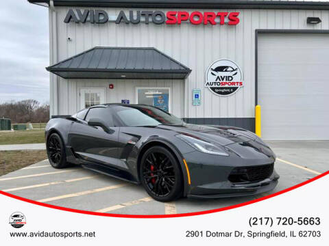 2017 Chevrolet Corvette for sale at AVID AUTOSPORTS in Springfield IL