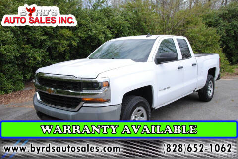 2017 Chevrolet Silverado 1500 for sale at Byrds Auto Sales in Marion NC