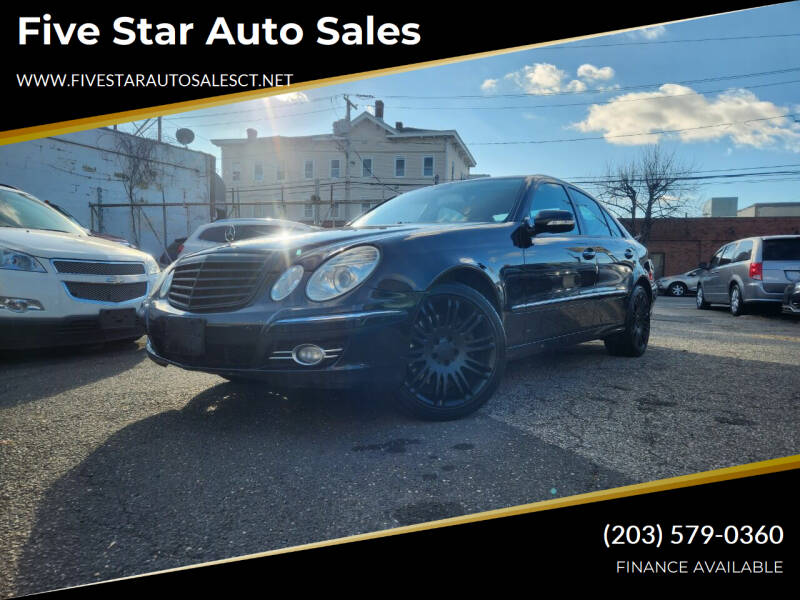 2008 Mercedes-Benz E-Class for sale at Five Star Auto Sales in Bridgeport CT