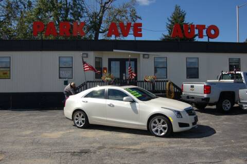 2013 Cadillac ATS for sale at Park Ave Auto Inc. in Worcester MA