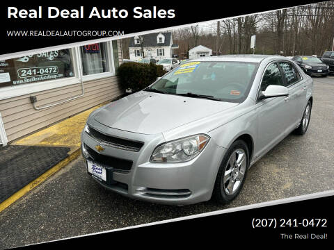 2009 Chevrolet Malibu for sale at Real Deal Auto Sales in Auburn ME