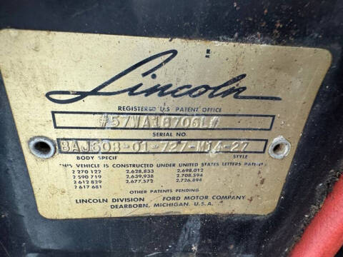 1957 Lincoln Premiere