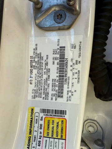 2017 Lincoln Continental Reserve