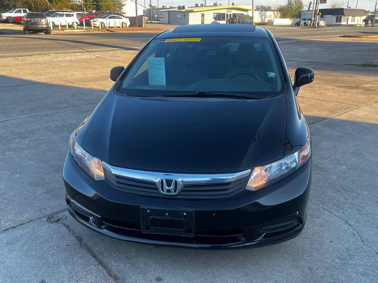 2012 Honda Civic for sale at Best Value Auto Sales LLC in Lufkin, TX