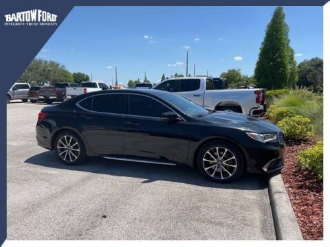 2018 Acura TLX for sale at BARTOW FORD CO. in Bartow FL