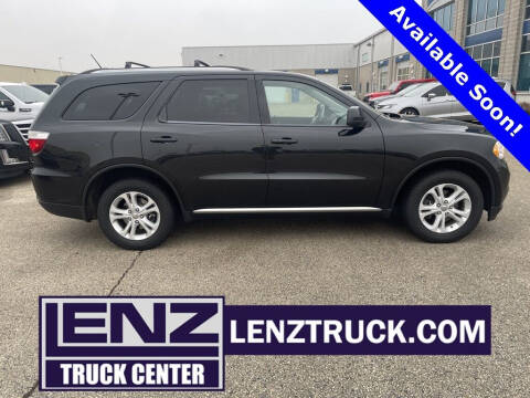 2013 Dodge Durango for sale at LENZ TRUCK CENTER in Fond Du Lac WI
