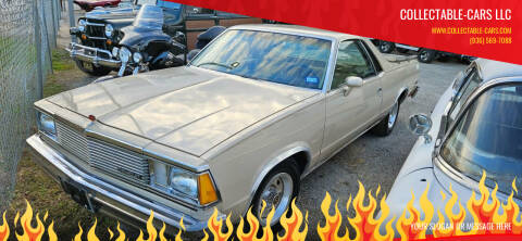 1981 Chevrolet El Camino for sale at collectable-cars LLC in Nacogdoches TX