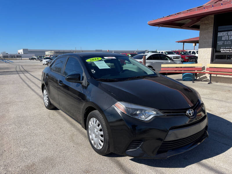 2016 Toyota Corolla for sale at Any Cars Inc in Grand Prairie TX