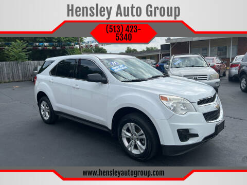 2011 Chevrolet Equinox for sale at Hensley Auto Group in Middletown OH