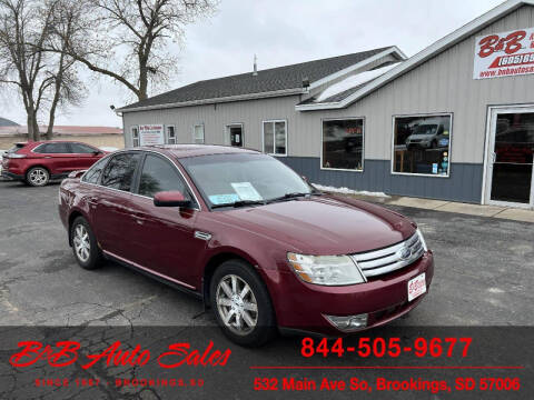 2008 Ford Taurus for sale at B & B Auto Sales in Brookings SD
