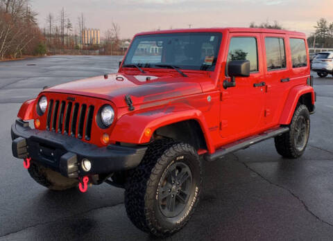 2017 Jeep Wrangler Unlimited for sale at Caulfields Family Auto Sales in Bath PA