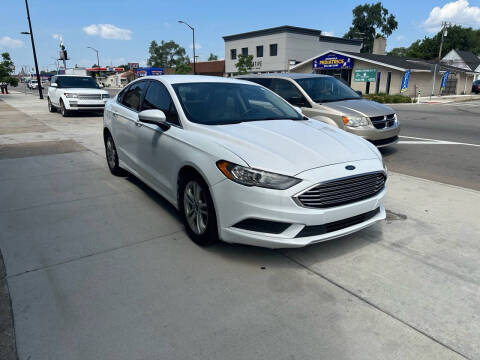 2018 Ford Fusion for sale at Dollar Daze Auto Sales Inc in Detroit MI