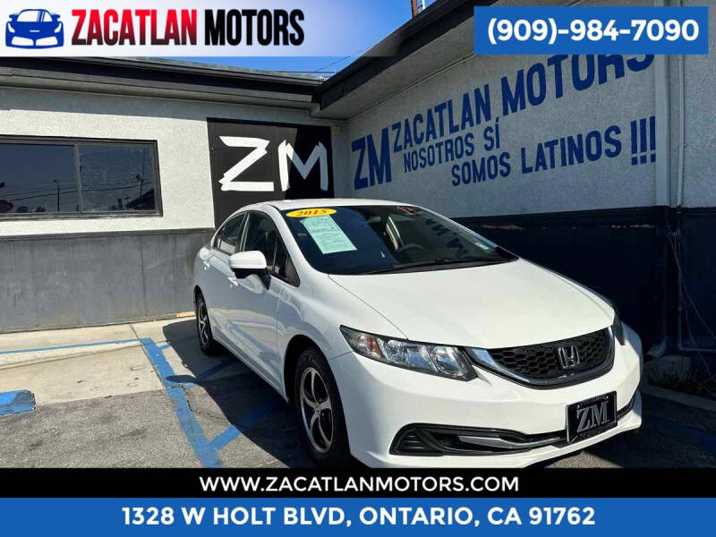 2015 Honda Civic for sale at Ontario Auto Square in Ontario CA