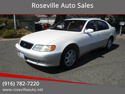 1996 Lexus GS 300 for sale at Roseville Auto Sales in Roseville CA