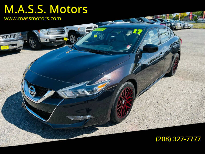 2017 Nissan Maxima for sale at M.A.S.S. Motors in Boise ID