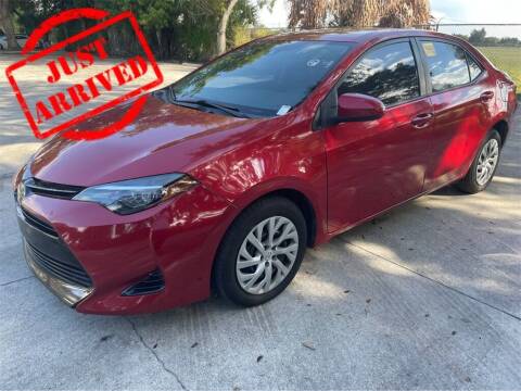 2017 Toyota Corolla for sale at Florida Fine Cars - West Palm Beach in West Palm Beach FL