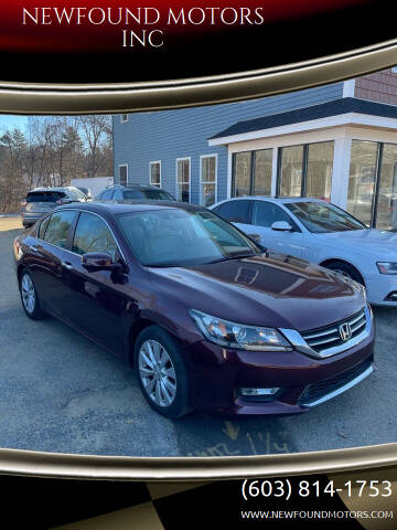 2015 Honda Accord for sale at NEWFOUND MOTORS INC in Seabrook NH