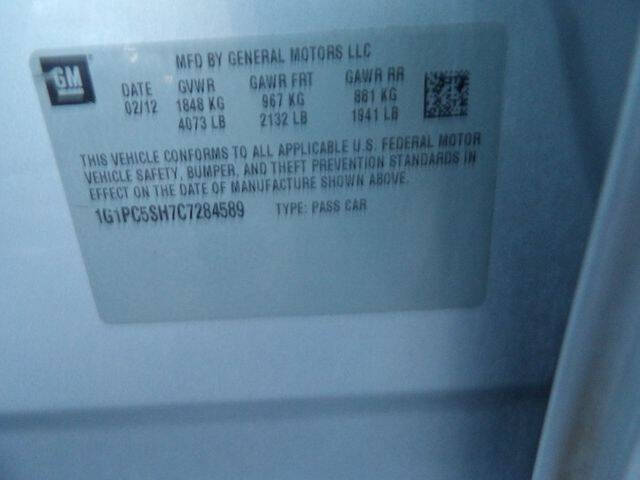 2012 Chevrolet Cruze LS