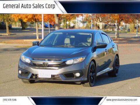 2016 Honda Civic for sale at General Auto Sales Corp in Sacramento CA