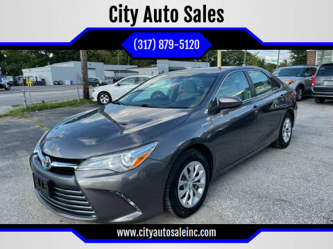 2015 Toyota Camry Hybrid for sale at City Auto Sales in Indianapolis IN