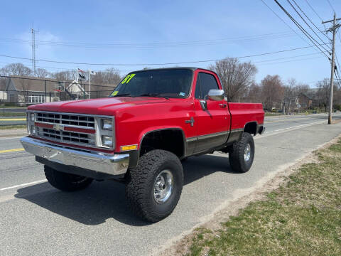 1987 Chevrolet R/V 10 Series for sale at Abington Sunoco Auto Service Tire & Towing in Abington MA