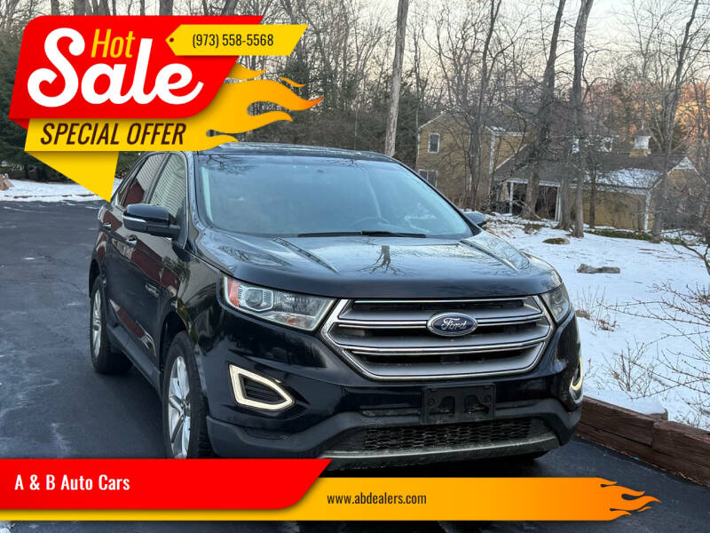 2016 Ford Edge for sale at A & B Auto Cars in Newark NJ