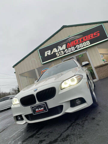 2014 BMW 5 Series for sale at RAM MOTORS in Cincinnati OH