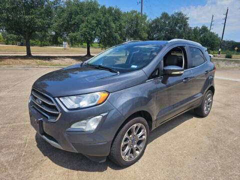 2019 Ford EcoSport for sale at Westwood Auto Sales LLC in Houston TX