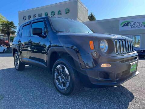2017 Jeep Renegade for sale at OPEN ROAD MOTORSPORTS in Lynnwood WA