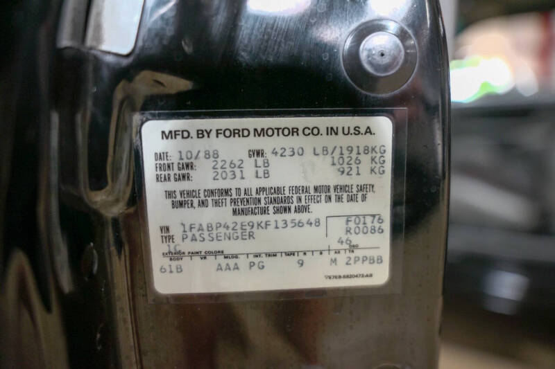 1989 Ford Mustang GT